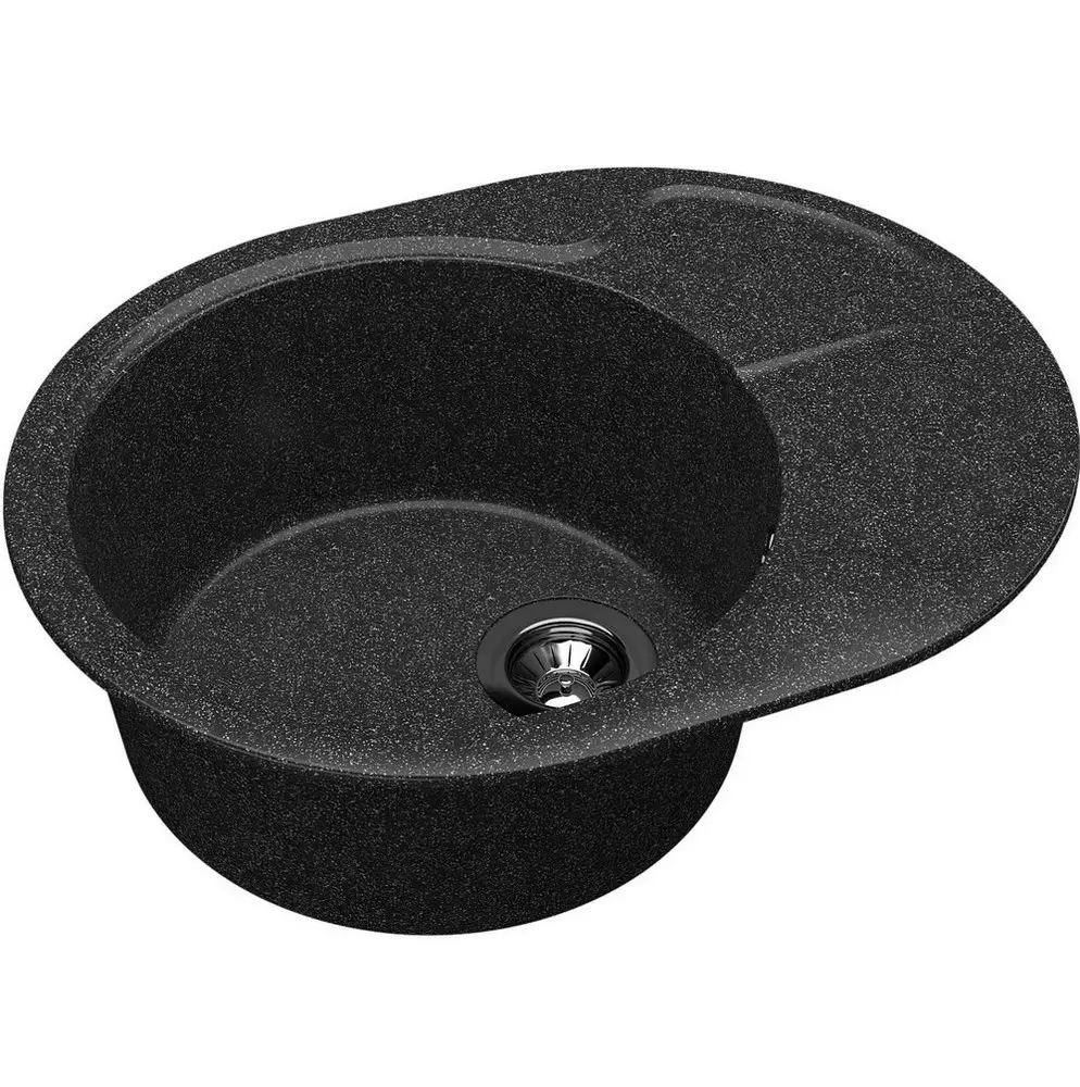 Berta 620 chiuveta Dr: Gans (Negru)