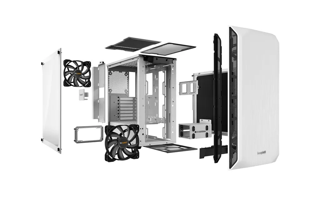 Carcasă PC be quiet! Pure Base 500 Window, Midi-Tower, ATX PS2 , Alb