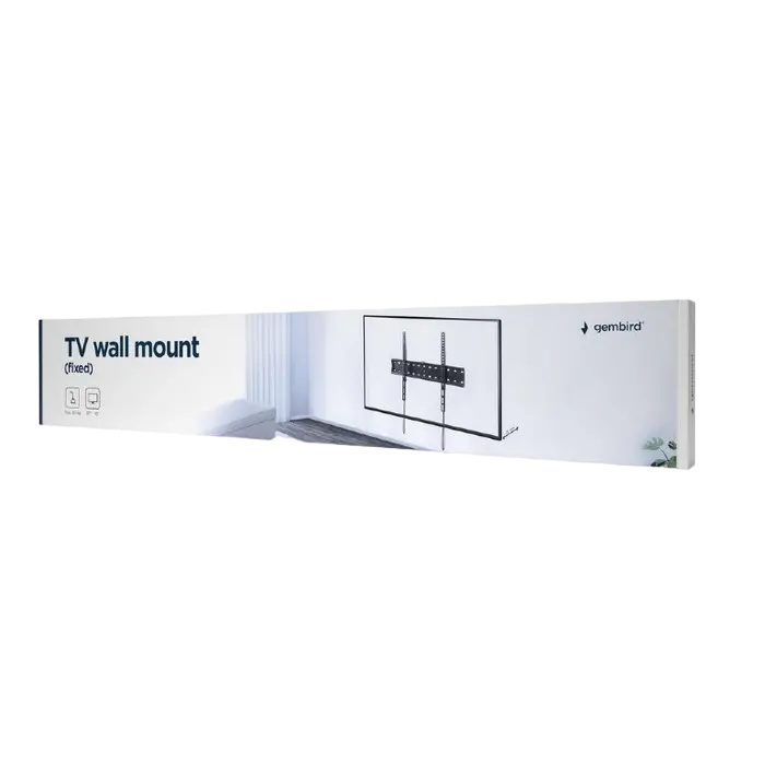 Suport fixat pe perete Gembird WM-70F-01, Negru