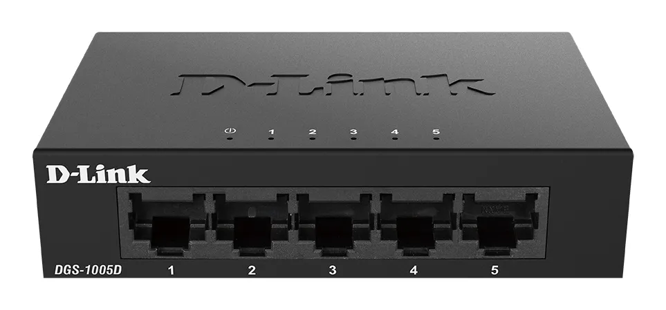 Switch de rețea D-Link DGS-1005D, 5x 10/100/1000 Mbps