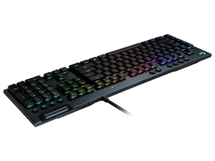 Tastatură Logitech G815, Cu fir, Negru