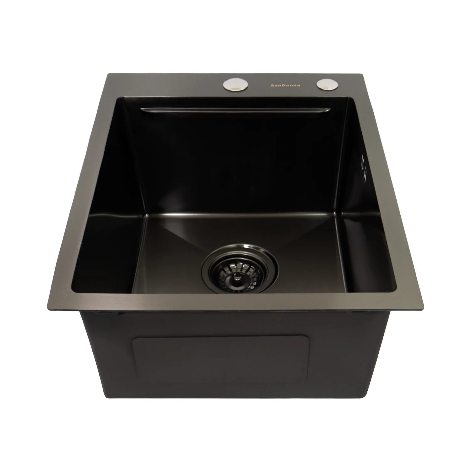 Chiuveta handmade SanDonna HD4050 (Negru)