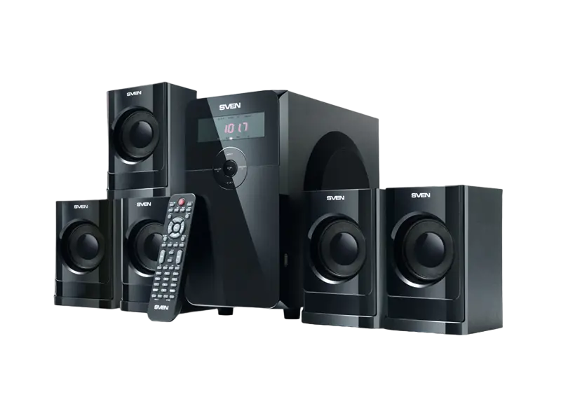 Sistem audio SVEN HT-200, Negru