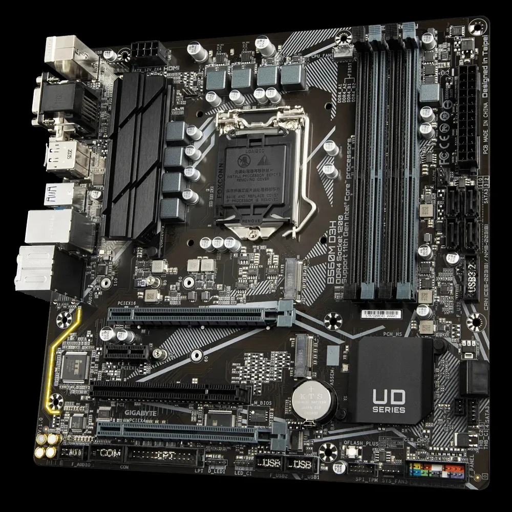 Placă de bază Gigabyte B560M D3H, LGA1200, Intel B560, Micro-ATX