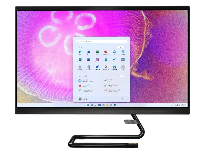 Computer All-in-One Lenovo IdeaCentre 3 22ADA05, 21,5", AMD Athlon 3050U, 4GB/256GB, Fără SO, Negru