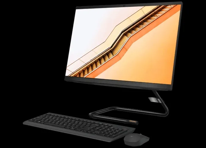 Computer All-in-One Lenovo IdeaCentre AIO 3 22IIL5, 21,5", Intel Core i3-10100T, 8GB/256GB, Fără SO, Negru