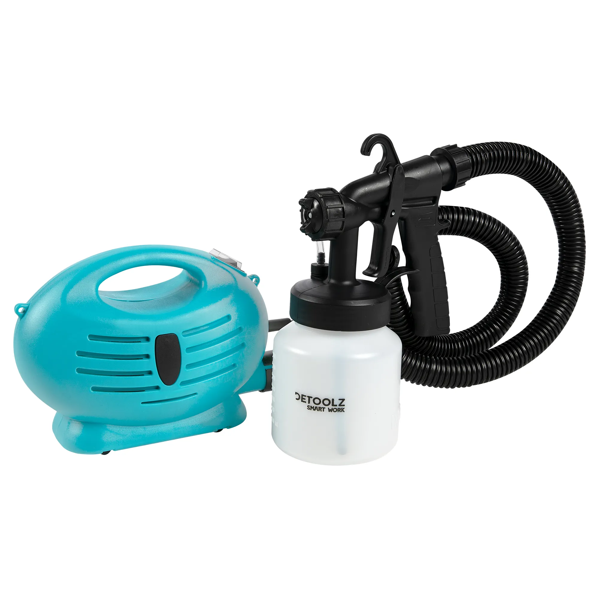 Pistol de vopsit electric 650W cu compresor