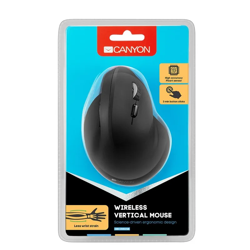 Mouse Wireless Canyon MW-16, Negru