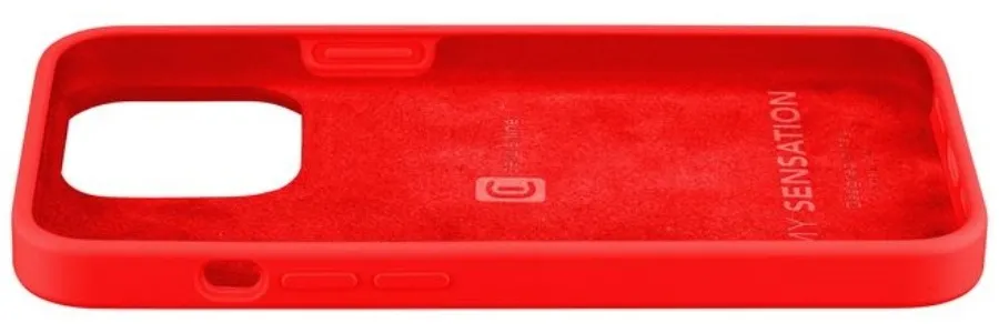 Husă Cellularline Sensation - iPhone 13 mini, Roșu