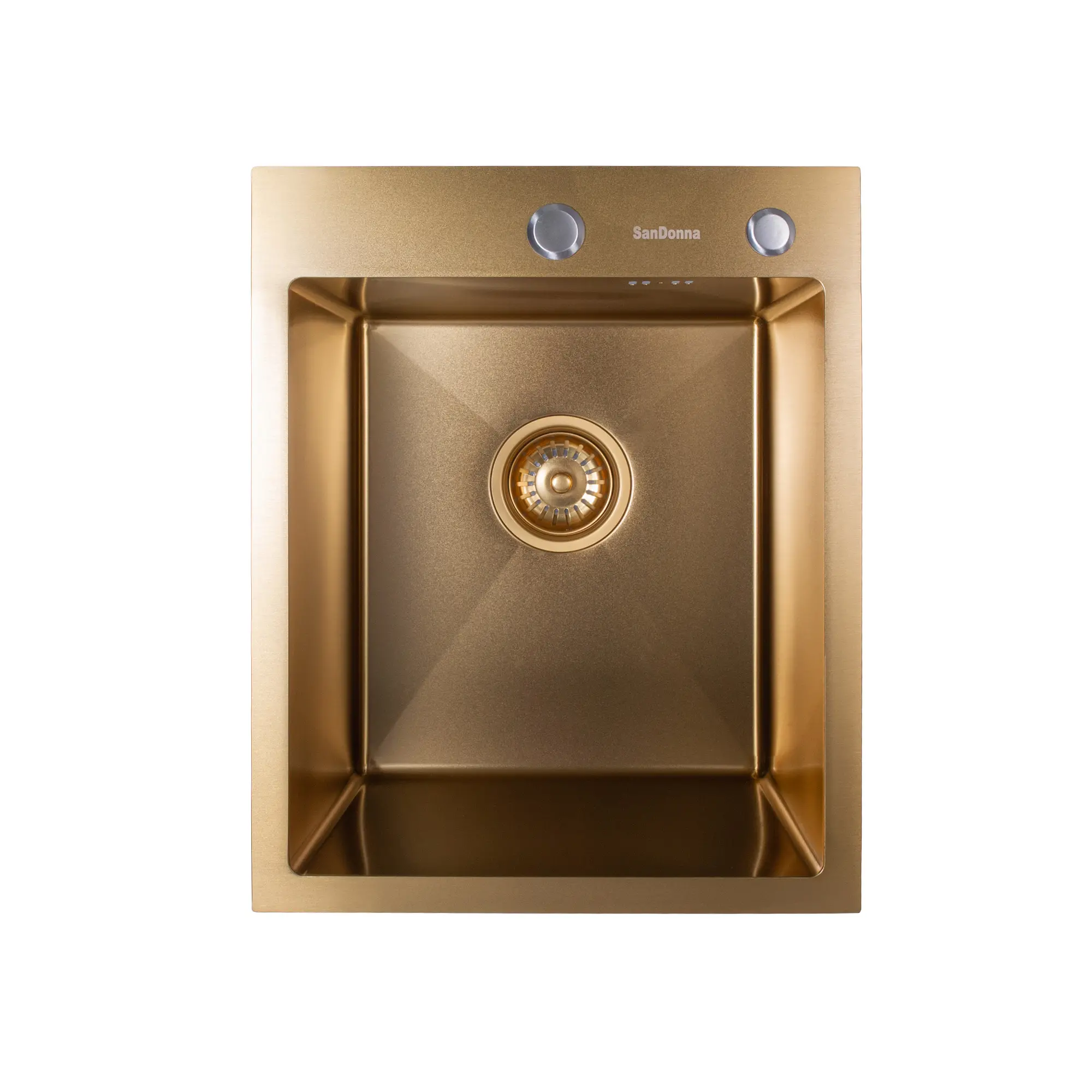 Chiuveta handmade SanDonna HD4050 (Auriu)