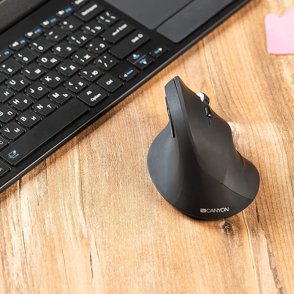 Mouse Wireless Canyon MW-16, Negru