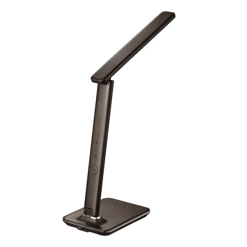 Lampa de birou Platinet DESK LAMP 14W + LCD WITH CLOCK AND TEMPERATURE, Maro