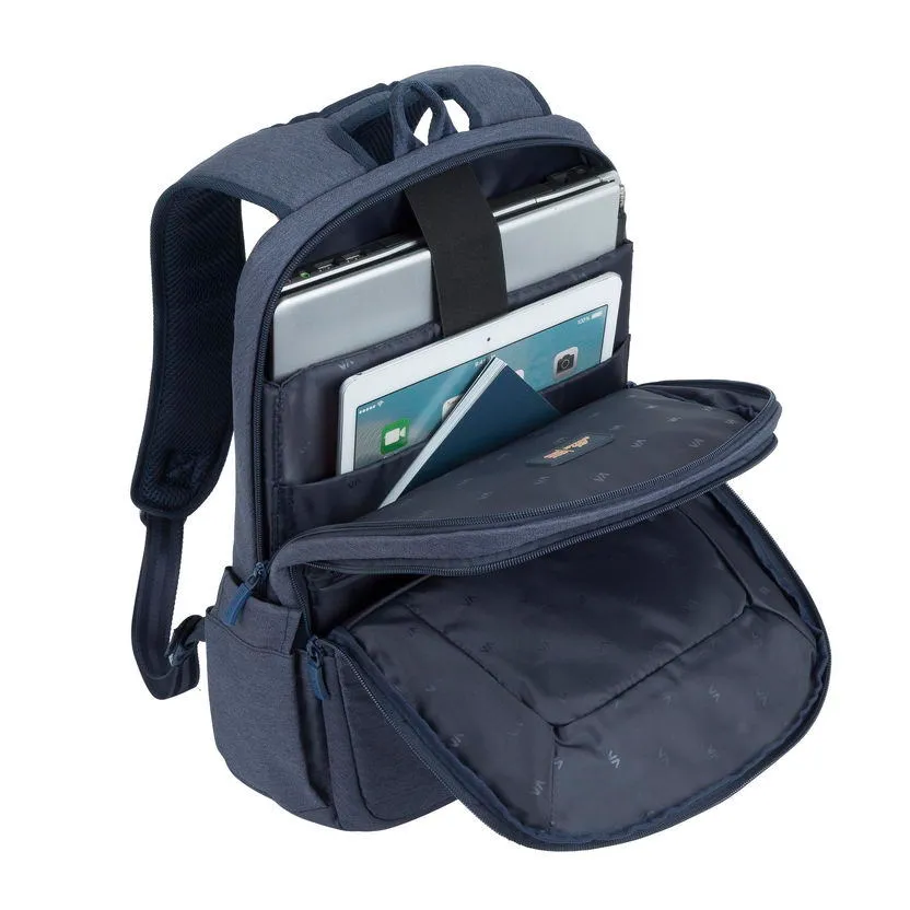 Rucsac pentru Laptop RivaCase Suzuka, 15.6", Poliester, Albastru