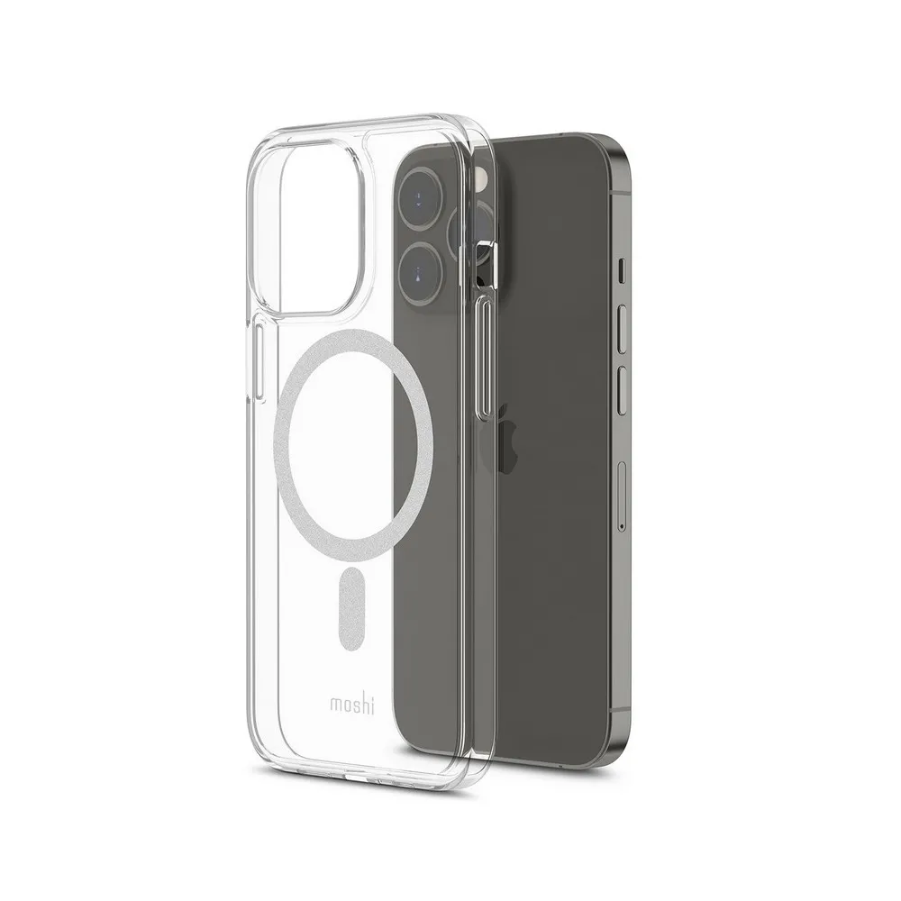 Husă Moshi Arx Clear (MagSafe) for iPhone 13 Pro, Transparent