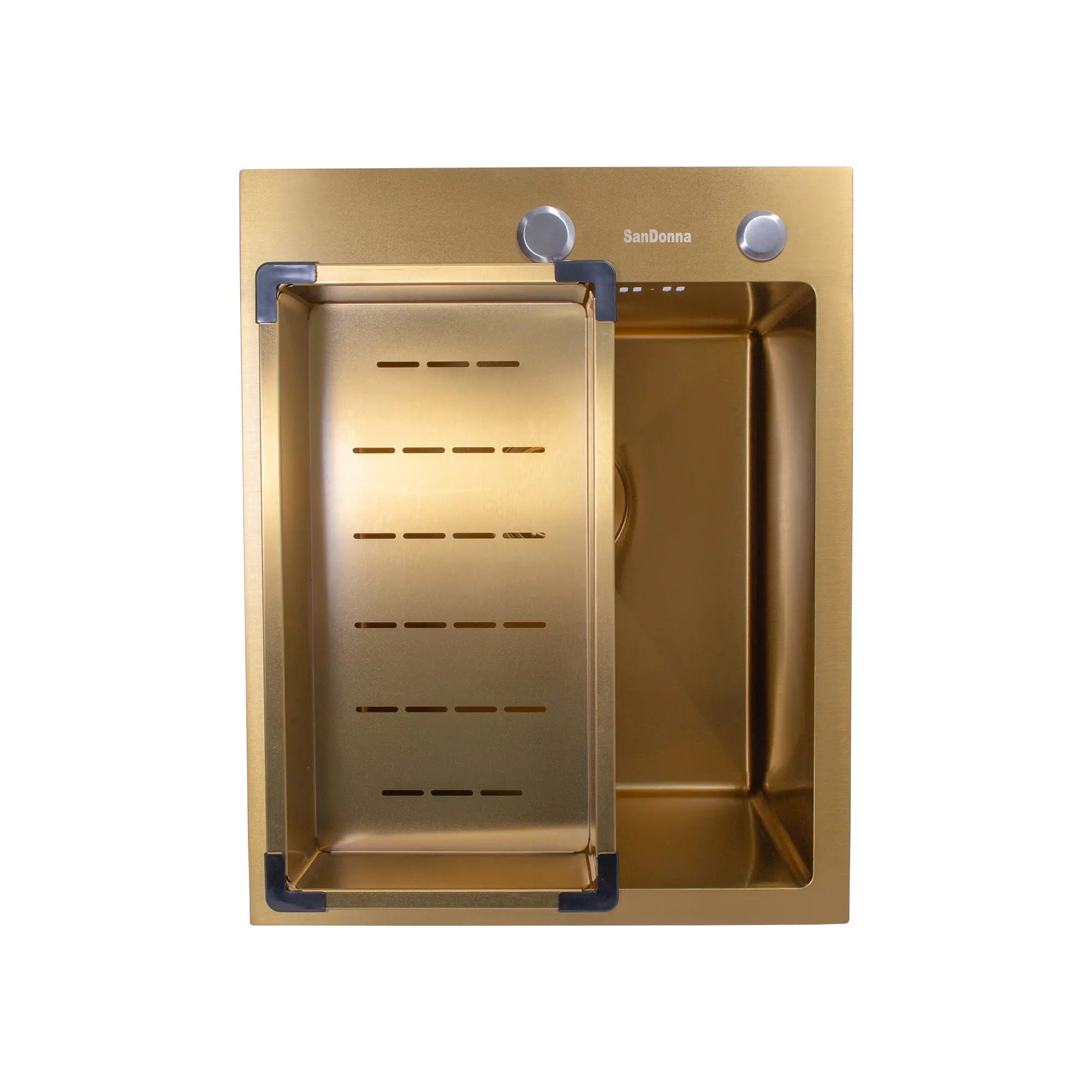 Chiuveta handmade SanDonna HD4050 (Auriu)