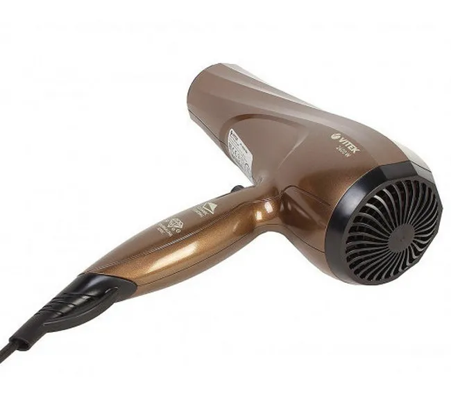 Uscător de păr VITEK VT-2298, 2400 W, Cafeniu