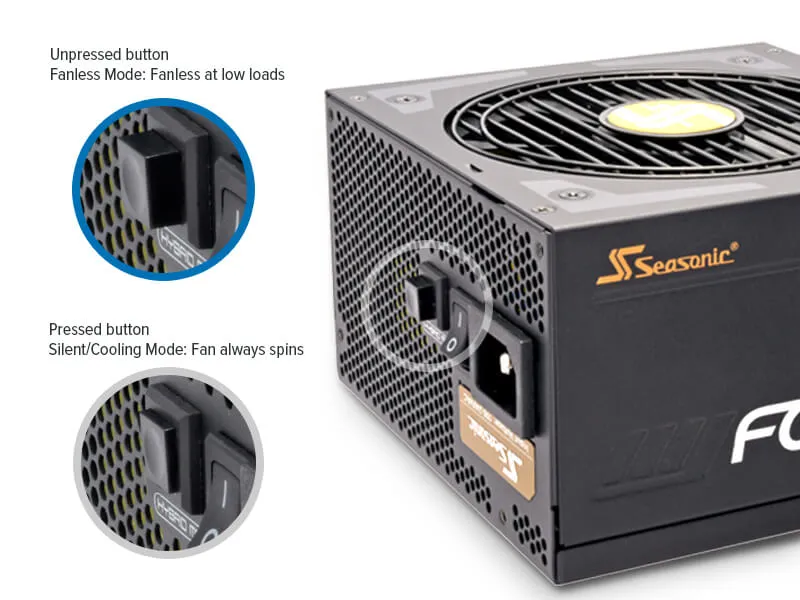 Sursă Alimentare PC Seasonic Focus PX, 850W, ATX, Complet modular