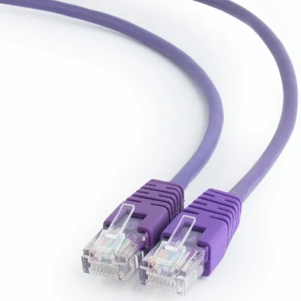 Patch cord Cablexpert PP6-0.5M/V, Cat6 FTP , 0,5m, Violet