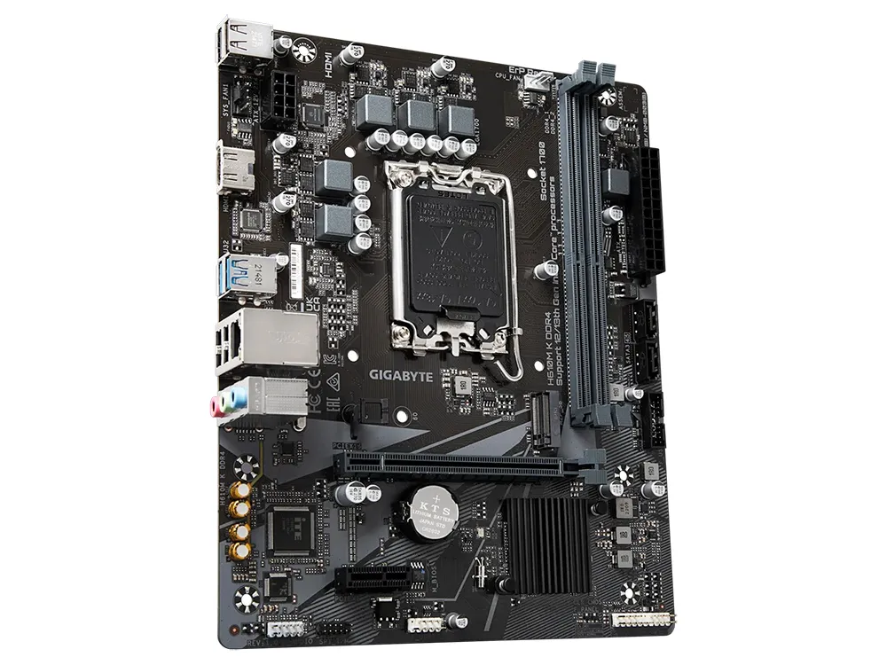 Placă de bază Gigabyte H610M K DDR4, LGA1700, Intel H610, Micro-ATX