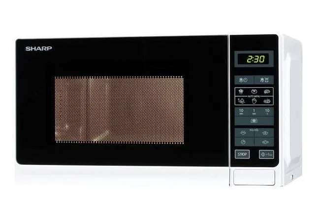 Cuptor cu microunde Sharp R242WW, Alb