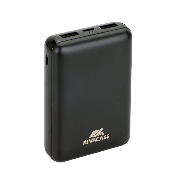 Acumulator extern RivaCase VA2410, 10000mAh, Negru