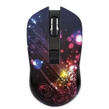 Mouse Wireless QUMO Fractal, Multicolor