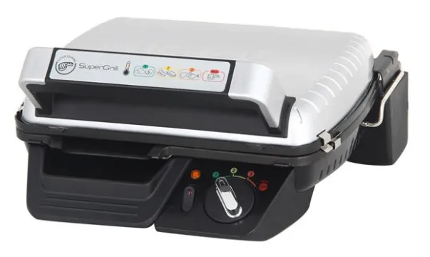 Grătar electric Tefal SuperGrill, 2000W, Argintiu