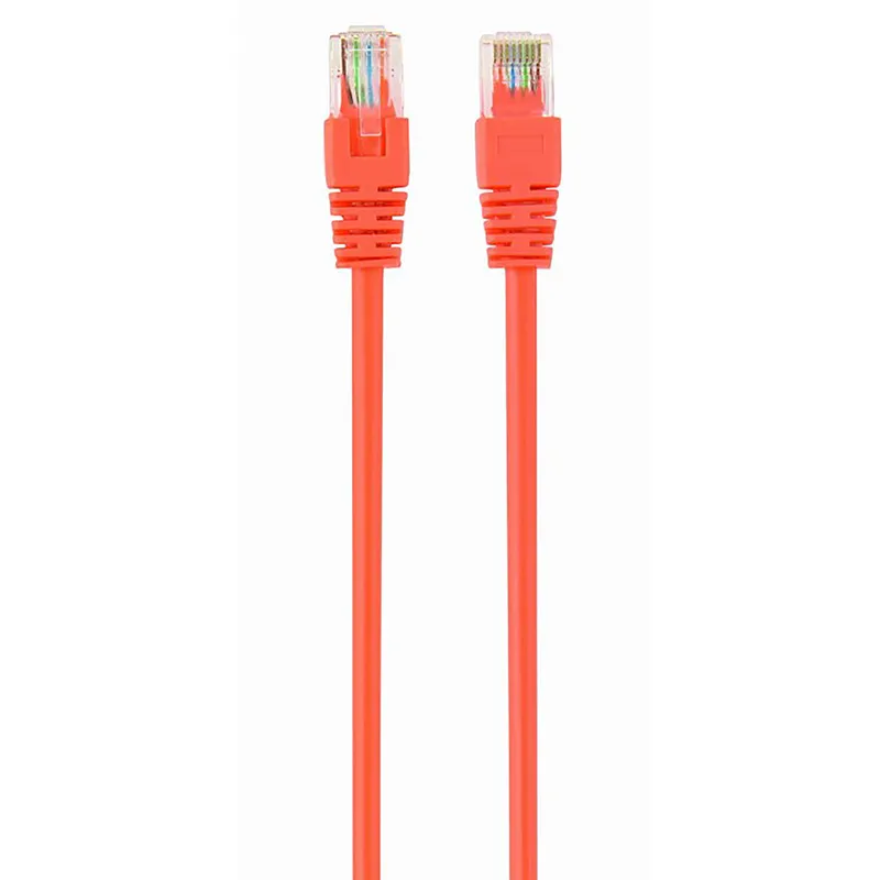 Patch cord Cablexpert PP12-0.5M/O, CAT5e UTP, 0,5m, Portocaliu