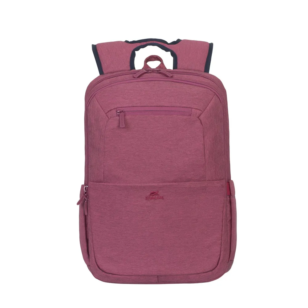 Rucsac pentru Laptop RivaCase Suzuka, 15.6", Poliester, Roșu