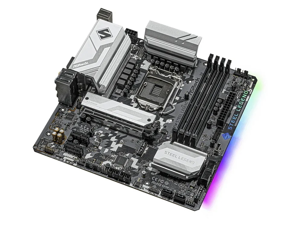 Placă de bază ASRock B560M Steel Legend, LGA1200, Intel B560, Micro-ATX