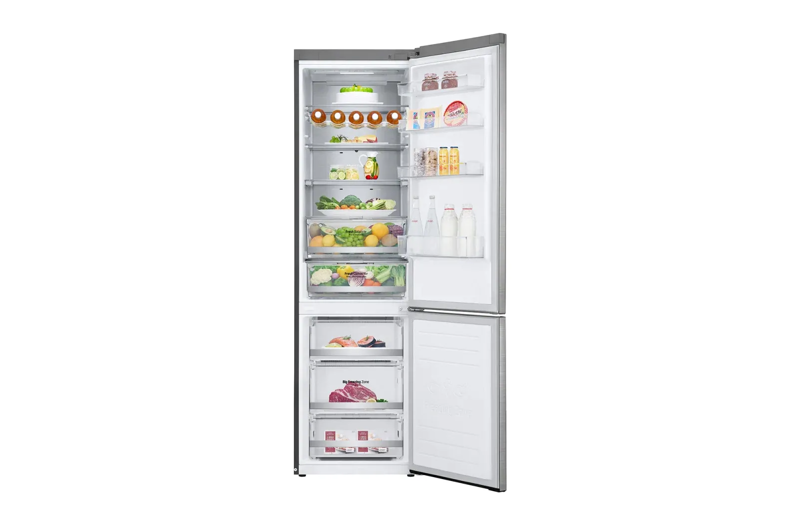 Frigider LG GW-B509PSAP, DoorCooling+, Oțel inoxidabil