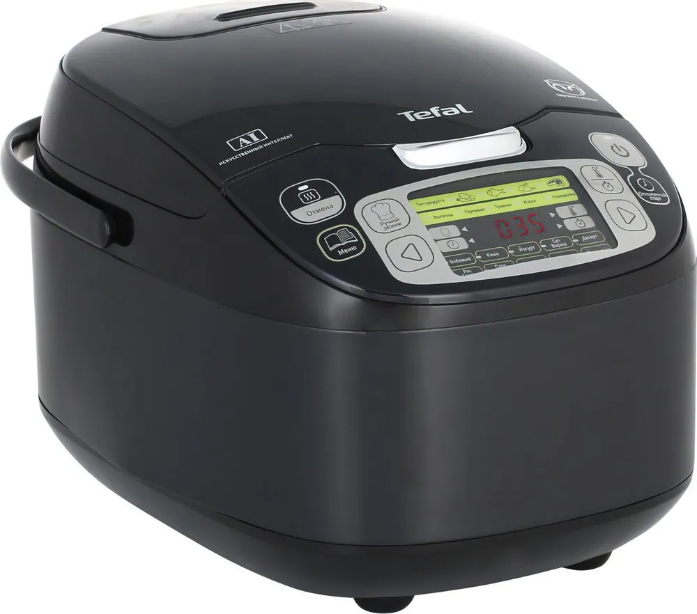 Aparat de gătit multifuncțional Tefal Fuzzy Logic RK815834, Negru