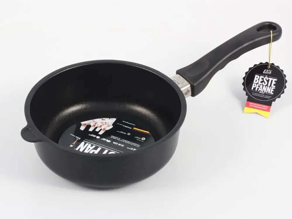 Tigaie AMT Gastroguss AMT-720-E , 1,3L, 20cm, Negru