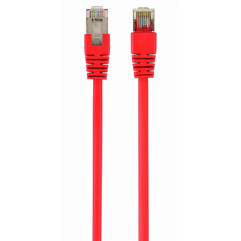 Patch cord Cablexpert PP22-2M/R, Cat5e FTP, 2m, Roșu