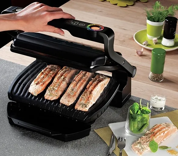 Grătar electric Tefal GC714834, 2000W, Negru