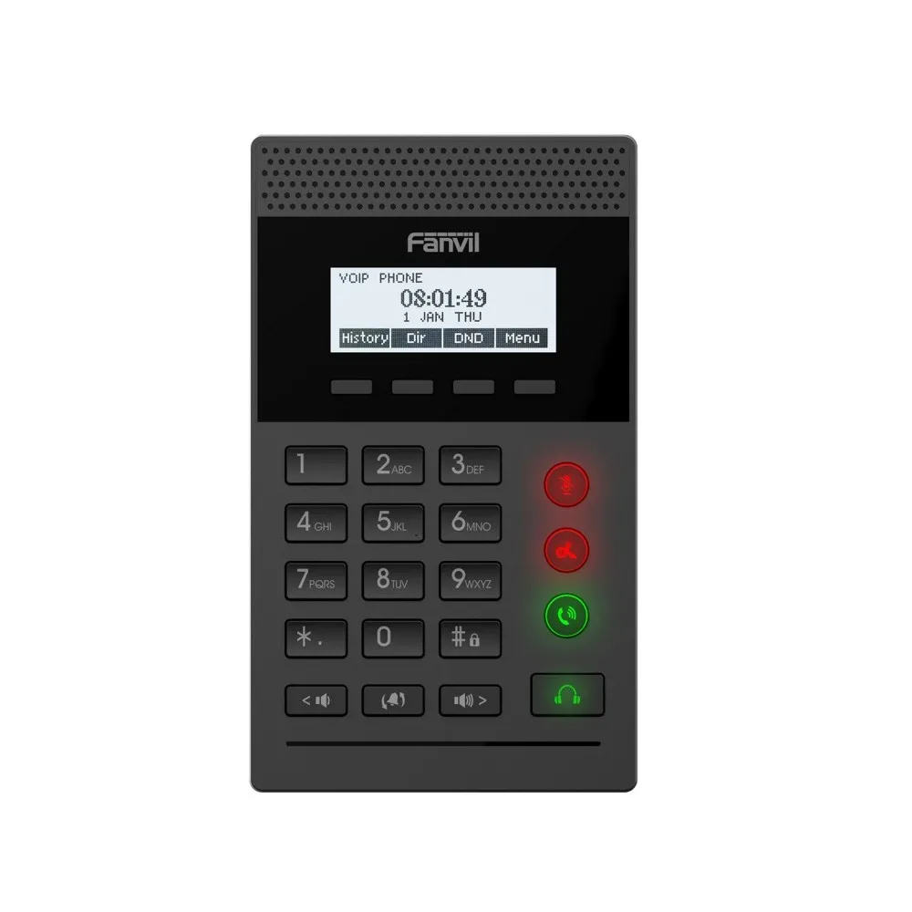 Telefon IP Fanvil X2C, Negru