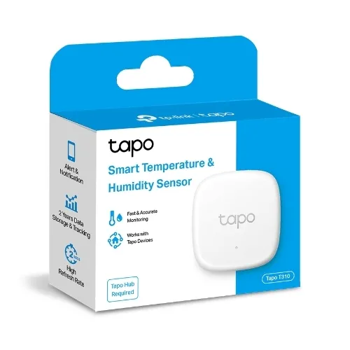 Smart senzor de temperatura și umiditate TP-LINK Tapo T310, Alb