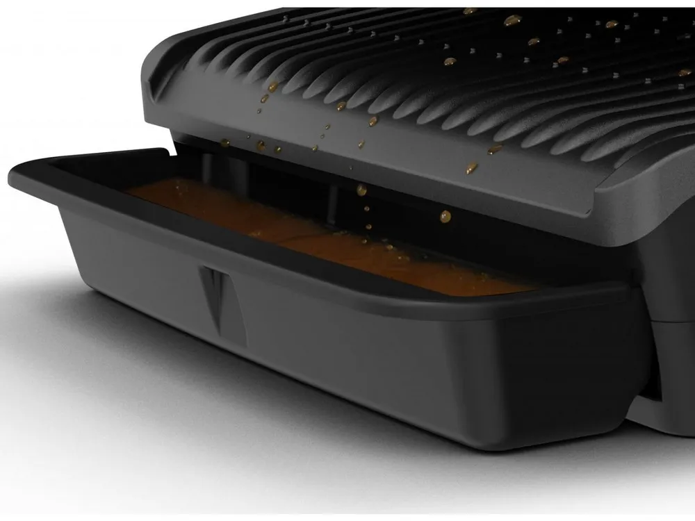 Grătar electric Tefal OptiGrill Elite, 2000W, Argintiu