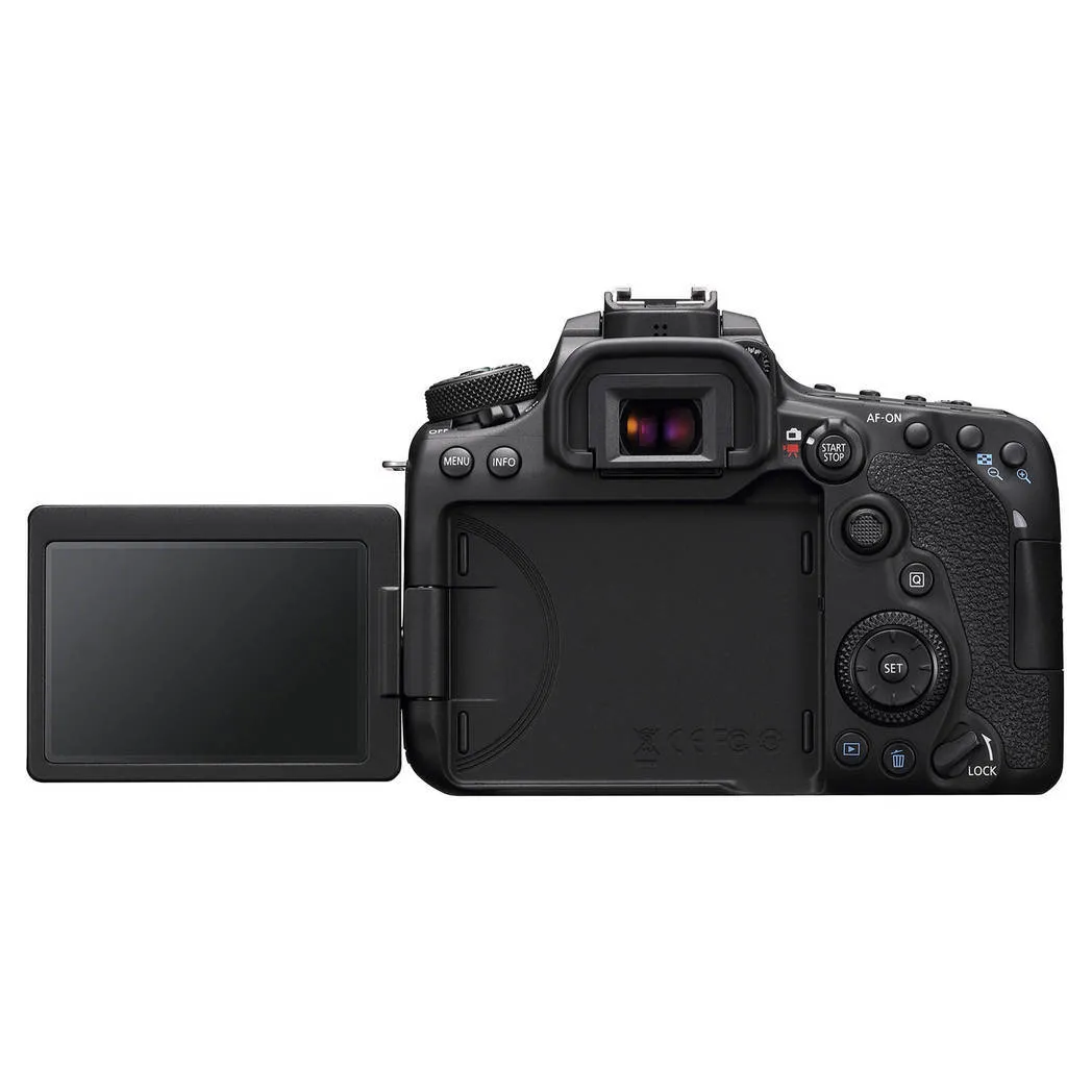 Aparat foto DSLR Canon EOS 90D, Negru