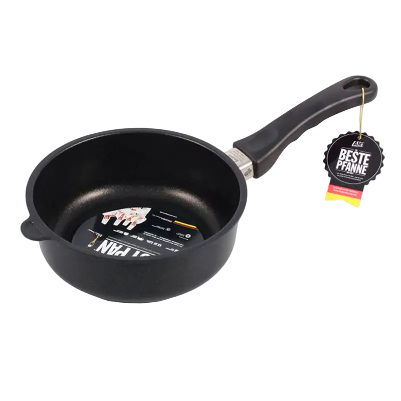 Tigaie AMT Gastroguss AMT-720-E , 1,3L, 20cm, Negru