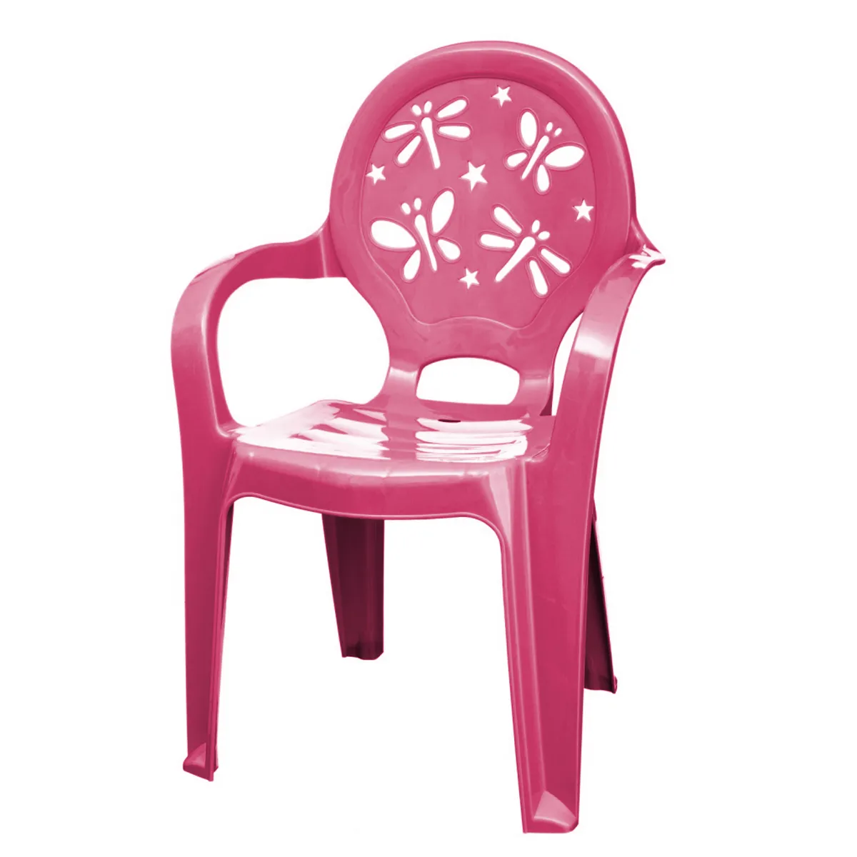 Scaun copii Violeta - fluture (roz)