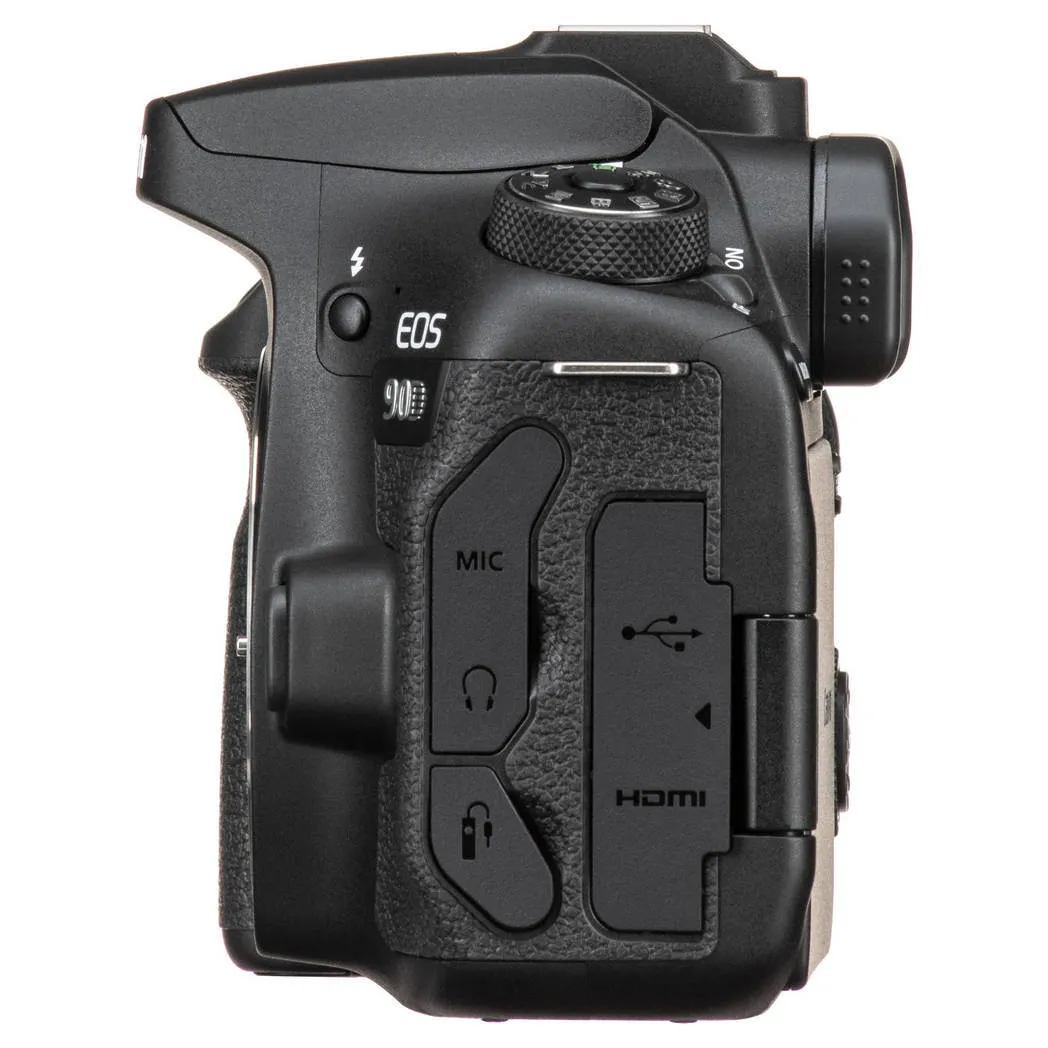 Aparat foto DSLR Canon EOS 90D, Negru