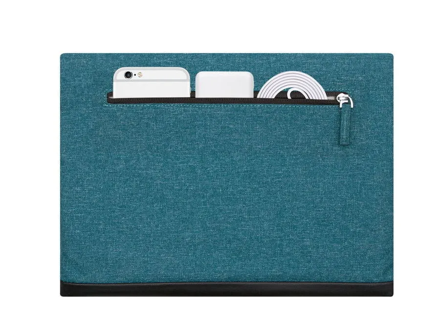 Husă universală pentru Laptop RivaCase Lantau, 13", Poliester, Acvamarin
