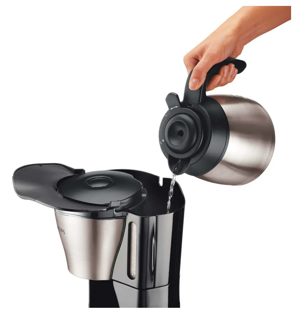 Cafetieră PHILIPS Viva Colelction HD7546/20, 1000W, Negru