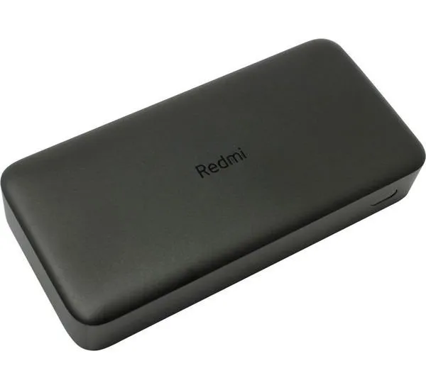 Acumulator extern Xiaomi Power Bank Redmi, 20000mAh, Negru