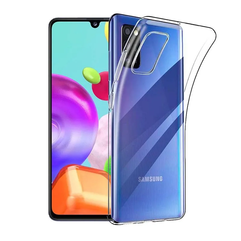 Husă Xcover Galaxy A02s - TPU ultra-thin, Transparent