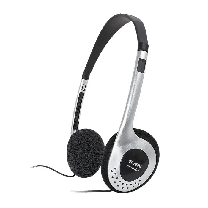 Căști SVEN AP-010V, Negru/Argintiu