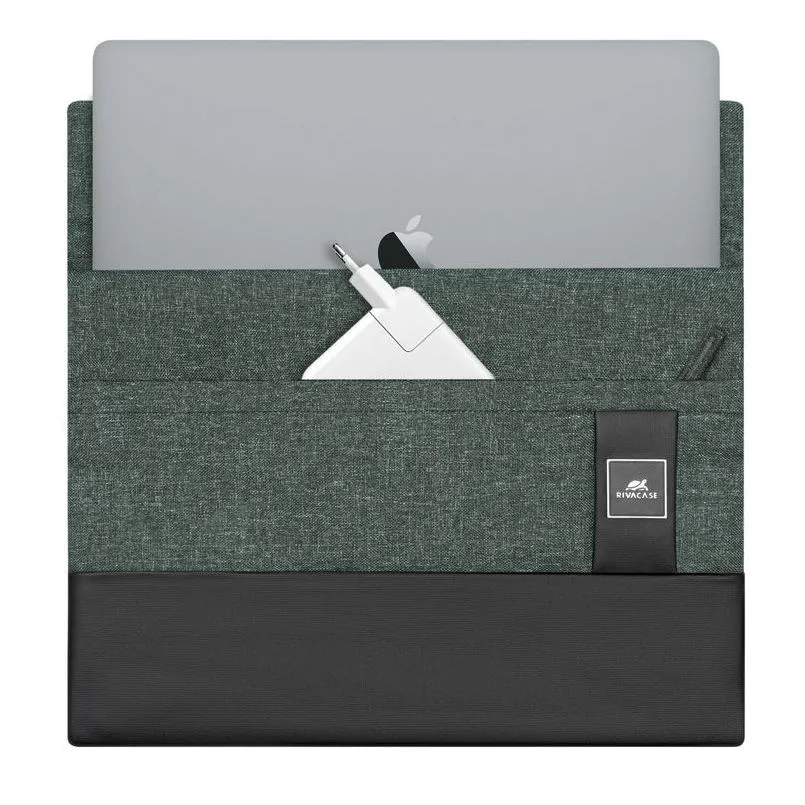 Husă universală pentru Laptop RivaCase Lantau, 13.3", Poliester, Khaki