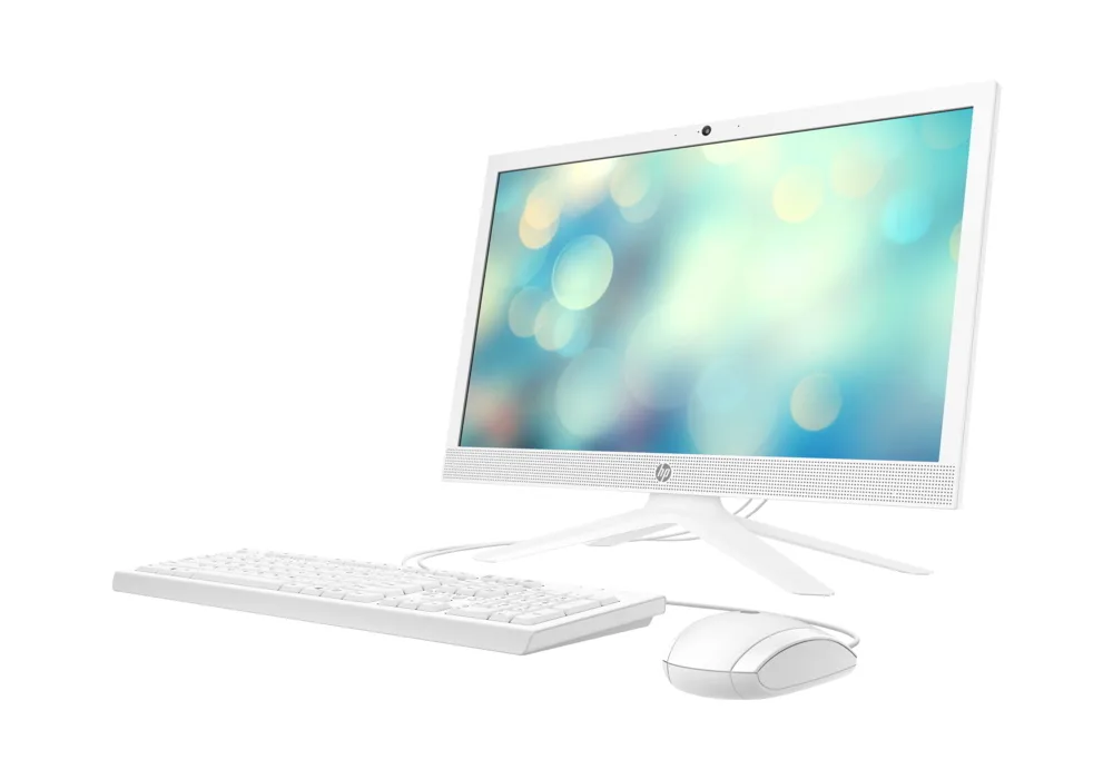 Computer All-in-One HP 21-b0056ur, 20,7", Intel Pentium J5040, 4GB/256GB, FreeDOS, Alb