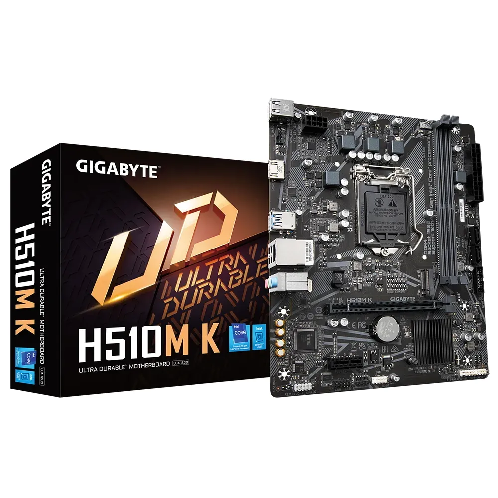 Placă de bază Gigabyte H510M K, LGA1200, Intel H510, Micro-ATX
